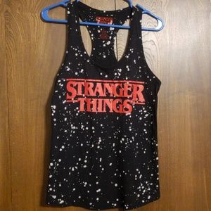 Stranger Things Racer Back Tank top